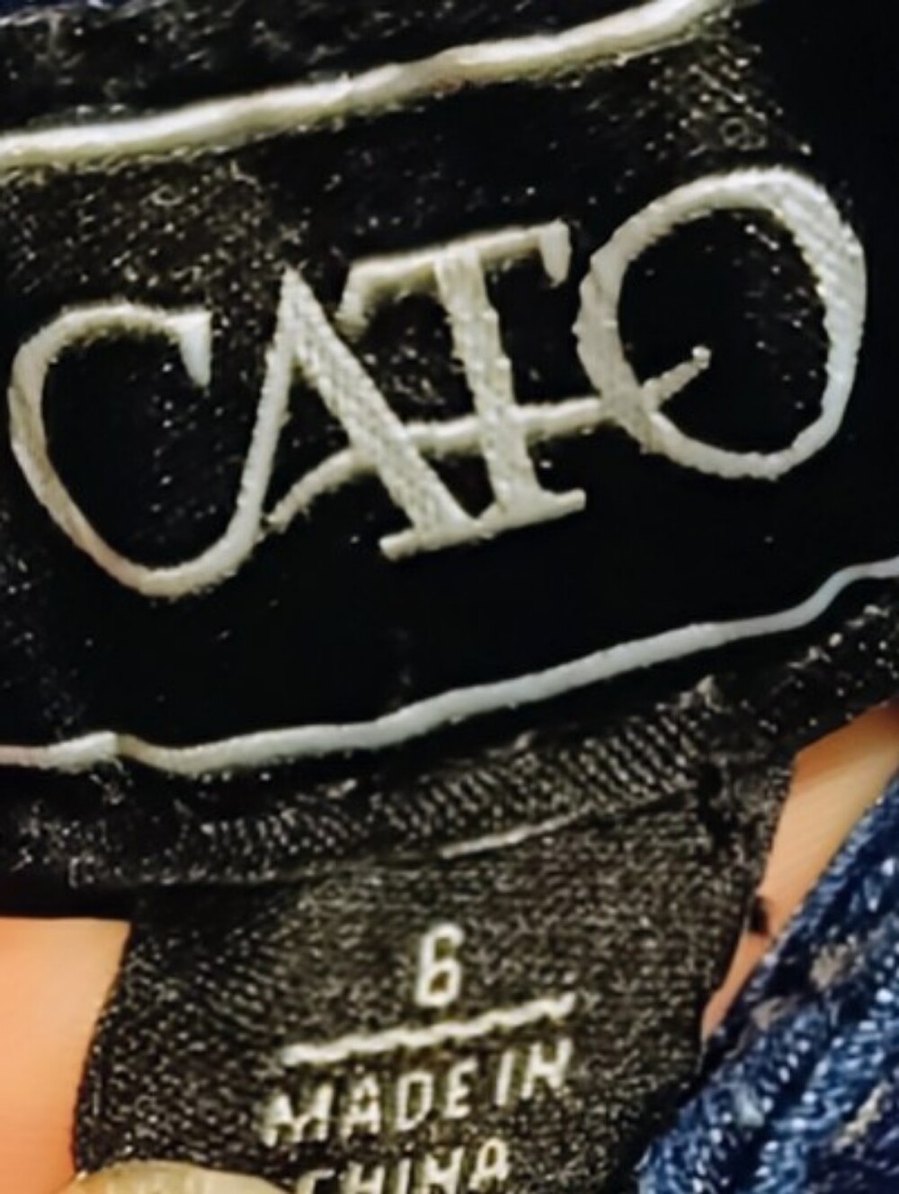 🍐Cato Denim Skirt – Size 6 - Picture 5 of 8
